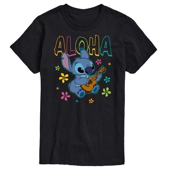 Lilo & Stitch - Aloha Stitch - Men's Short Sleeve Graphic T-Shirt