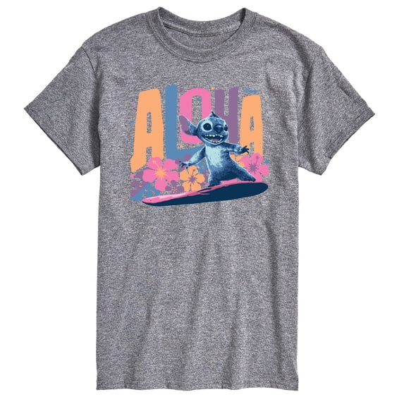 Lilo & Stitch - Aloha Stitch - Men's Short Sleeve Graphic T-Shirt