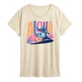 thumbnail image 1 of Lilo & Stitch - Aloha Stitch - Women's Short Sleeve Graphic T-Shirt, 1 of 4