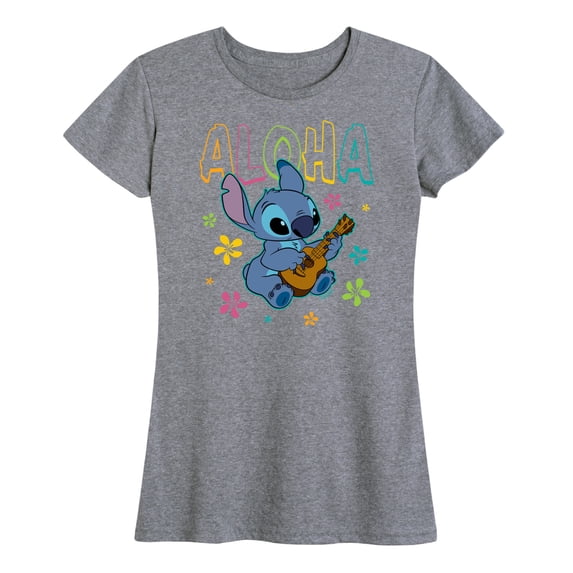 Lilo & Stitch - Aloha Stitch - Women's Short Sleeve Graphic T-Shirt