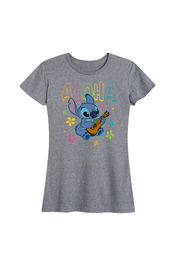 - Aloha Stitch - Women's Short Sleeve Graphic T-Shirt