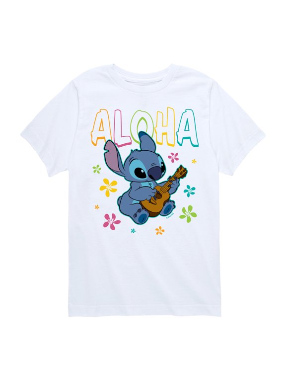 - Aloha Stitch Boys' Short Sleeve Graphic T-Shirt