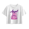 thumbnail image 1 of Lilo & Stitch - Angel Graffiti - Youth Girls Boxy T-Shirt, 1 of 4