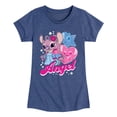 thumbnail image 1 of Lilo & Stitch - Angel Popstar - Youth Girls Fitted Short Sleeve T-Shirt, 1 of 4
