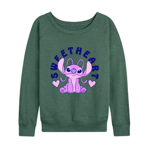 Lilo & Stitch - Angel Sweetheart - Women's Lightweight French Terry Long Sleeve Shirt