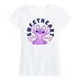 thumbnail image 1 of Lilo & Stitch - Angel Sweetheart - Women's Short Sleeve Graphic T-Shirt, 1 of 5