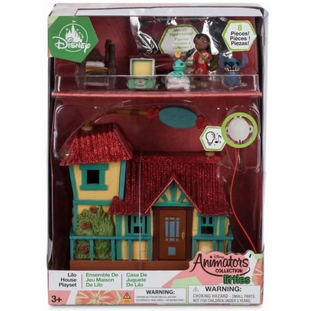 Lilo & Stitch Animators' Collection Lilo Surprise Feature Micro Playset (2024)