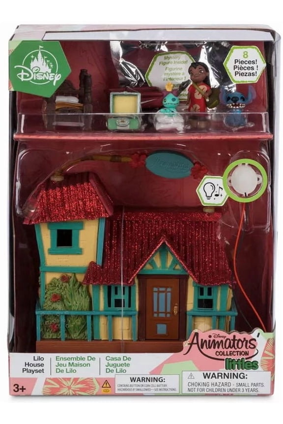 Lilo & Stitch Animators' Collection Lilo Surprise Feature Micro Playset (2024)