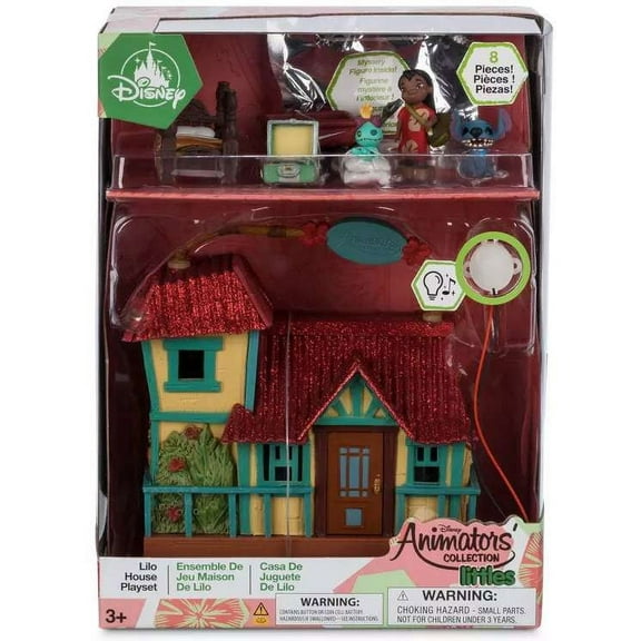 Lilo & Stitch Animators' Collection Lilo Surprise Feature Micro Playset (2024)