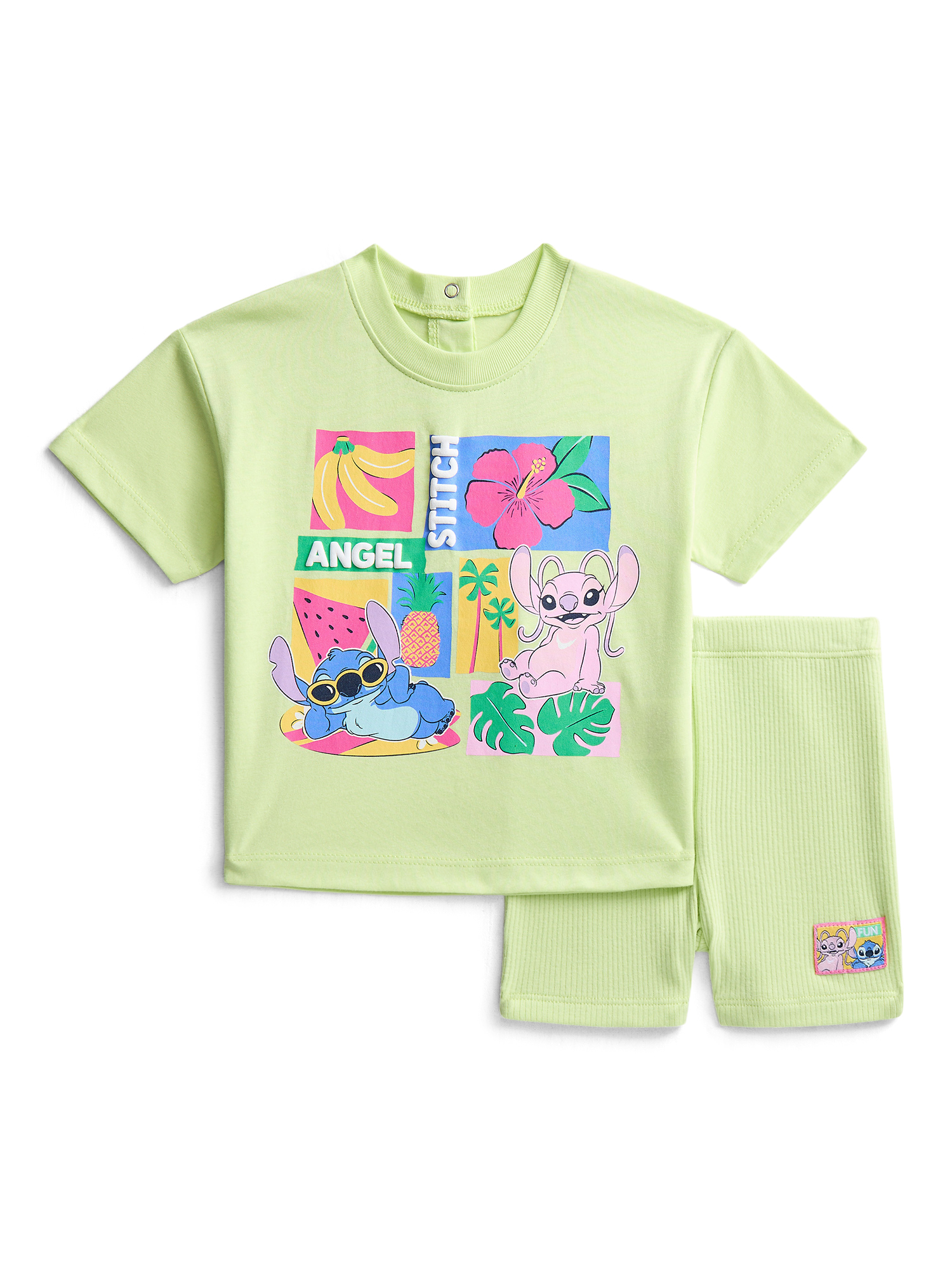 Lilo Stitch Baby Graphic Tee And Bike Shorts 2 Piece Set Sizes 0 3M 24M: Buying Advice That Holds Up