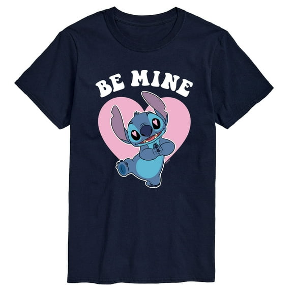 Lilo & Stitch - Be Mine - Men's Short Sleeve Graphic T-Shirt