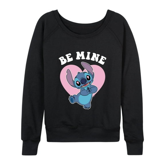 Lilo & Stitch - Be Mine - Women's Lightweight French Terry Long Sleeve Shirt