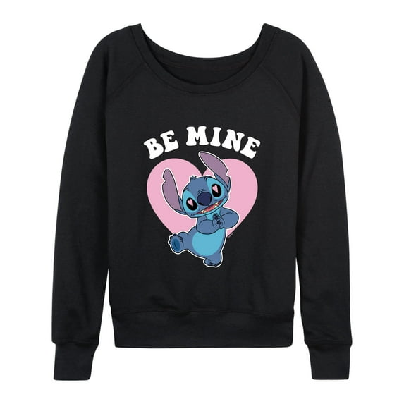 Lilo & Stitch - Be Mine - Women's Lightweight French Terry Long Sleeve Shirt