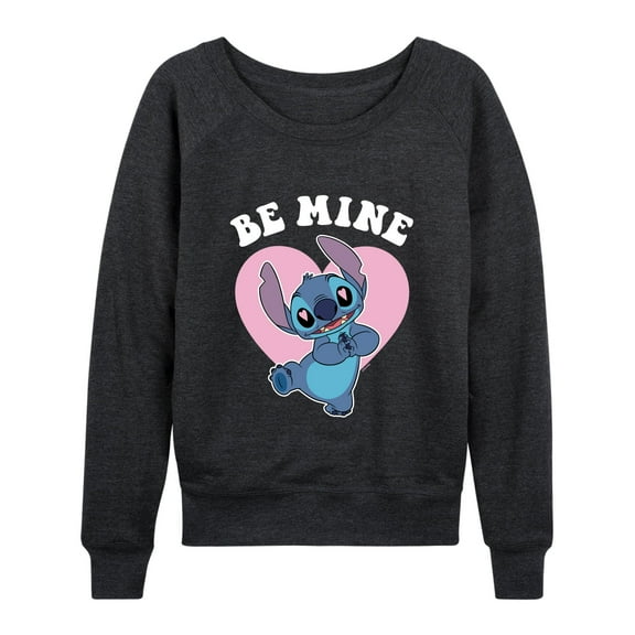 Lilo & Stitch - Be Mine - Women's Lightweight French Terry Long Sleeve Shirt