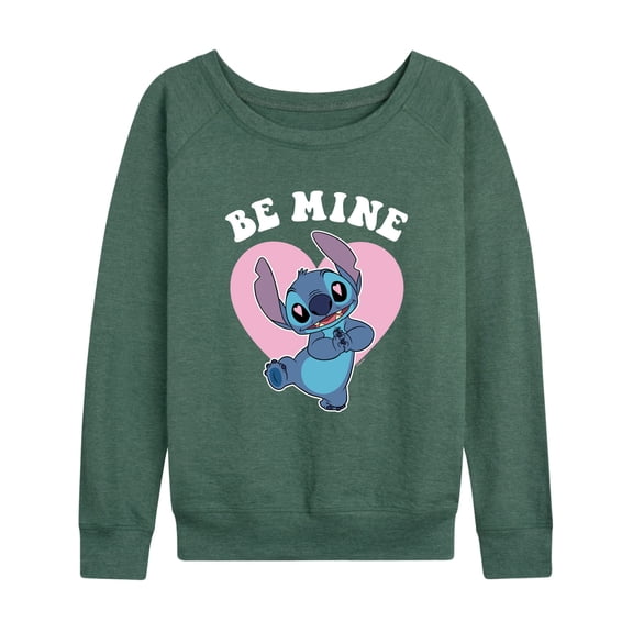 Lilo & Stitch - Be Mine - Women's Lightweight French Terry Long Sleeve Shirt
