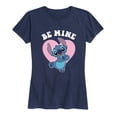 thumbnail image 1 of Lilo & Stitch - Be Mine - Women's Short Sleeve Graphic T-Shirt, 1 of 5