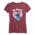 thumbnail image 1 of Lilo & Stitch - Be Mine - Women's Short Sleeve Graphic T-Shirt, 1 of 5
