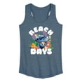 thumbnail image 1 of Lilo & Stitch - Beach Days - Women's Racerback Graphic Tank, 1 of 4
