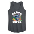 thumbnail image 1 of Lilo & Stitch - Beach Days - Women's Racerback Graphic Tank, 1 of 4