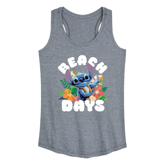 Lilo & Stitch - Beach Days - Women's Racerback Graphic Tank