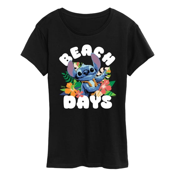 Lilo & Stitch - Beach Days - Women's Short Sleeve Graphic T-Shirt
