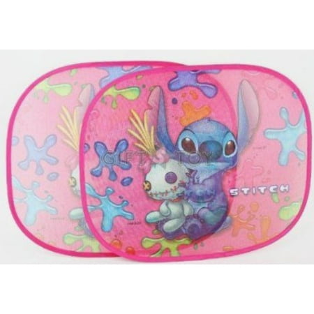 Lilo & Stitch Car Side Window Sunshade Auto Shades 2 pcs