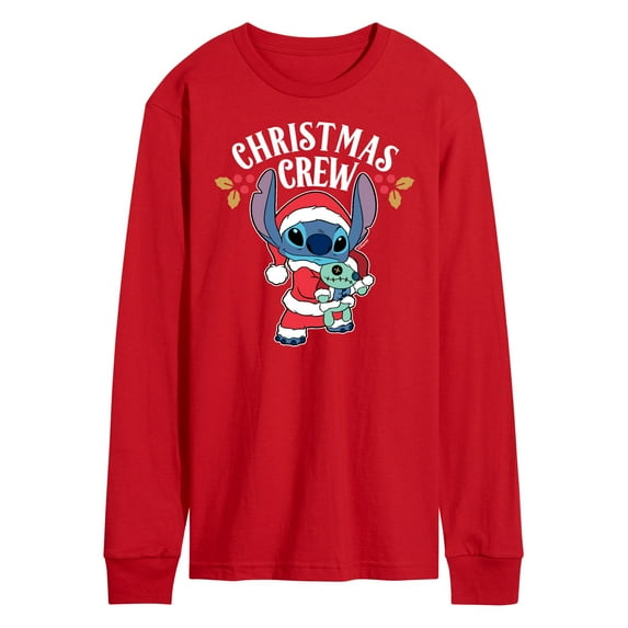 Lilo & Stitch - Christmas Crew - Men's Long Sleeve T-Shirt