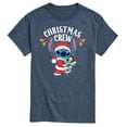 thumbnail image 1 of Lilo & Stitch - Christmas Crew - Men's Short Sleeve Graphic T-Shirt, 1 of 5