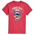 thumbnail image 1 of Lilo & Stitch - Christmas Crew - Men's Short Sleeve Graphic T-Shirt, 1 of 5