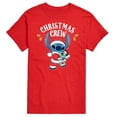 thumbnail image 1 of Lilo & Stitch - Christmas Crew - Men's Short Sleeve Graphic T-Shirt, 1 of 5