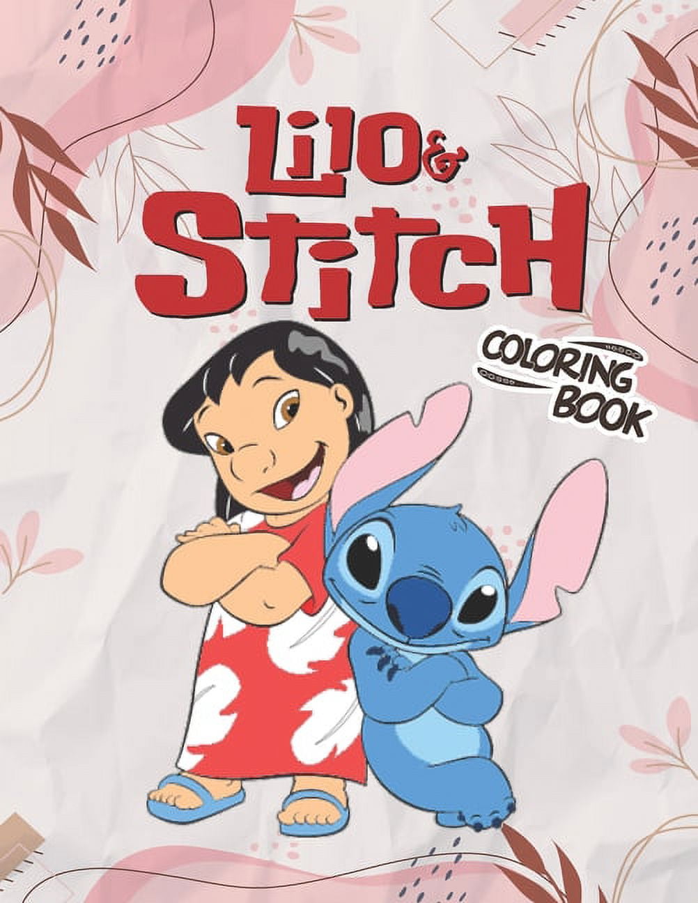 Lilo & Stitch Coloring Book : 50 One Sided Coloring Pages Featuring  Stunning Illustrations about Characters, Iconic Scenes (Paperback)