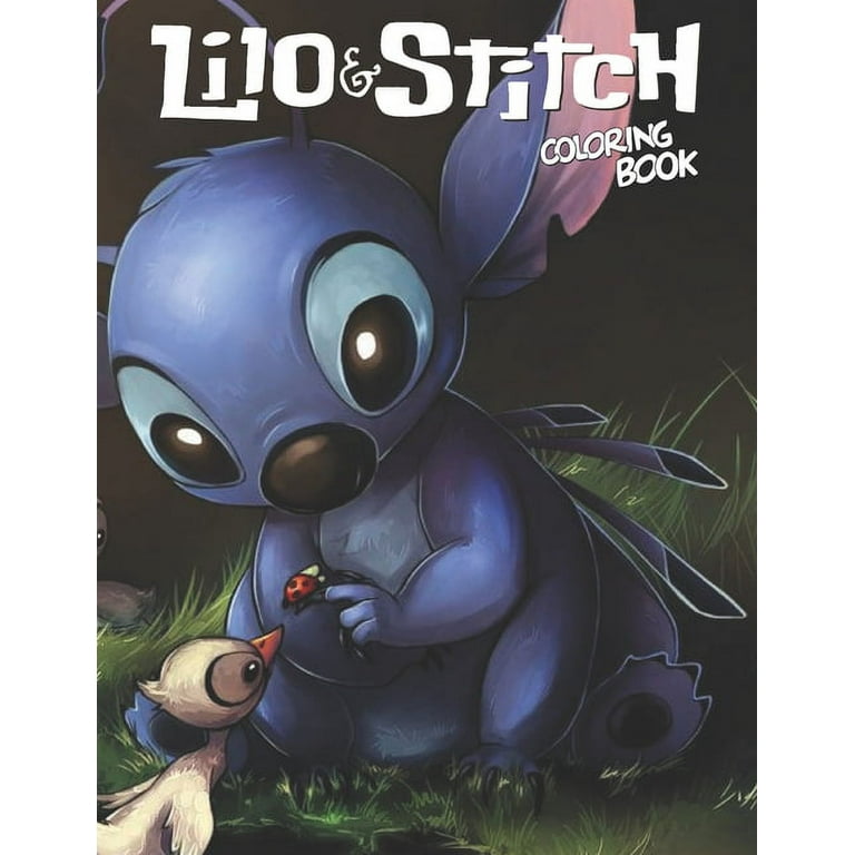 Lilo & Stitch Coloring Book : Great Coloring Book For Kids And Adults  (Paperback)