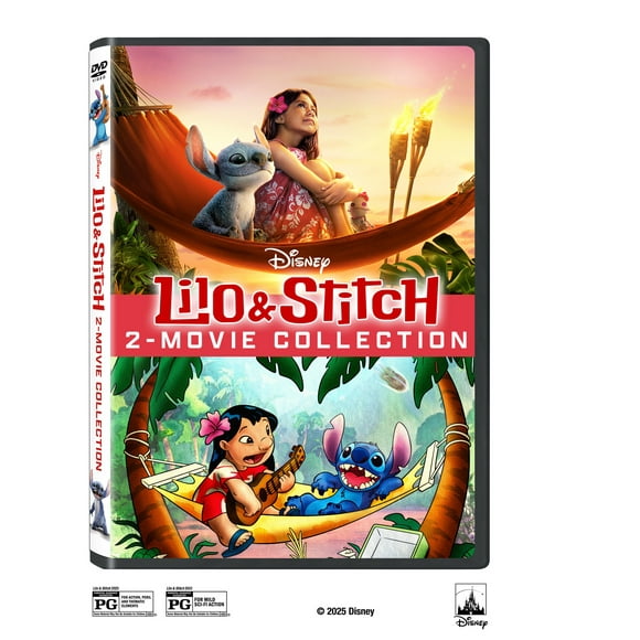Lilo And Stitch (2025) / Lilo And Stitch (2002) 2- Movie Collection (DVD) Walt Disney Pictures, Action & Adventure