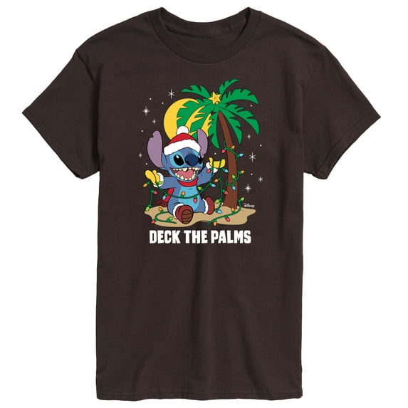 Lilo & Stitch - Deck The Palms - Men's Short Sleeve Graphic T-Shirt