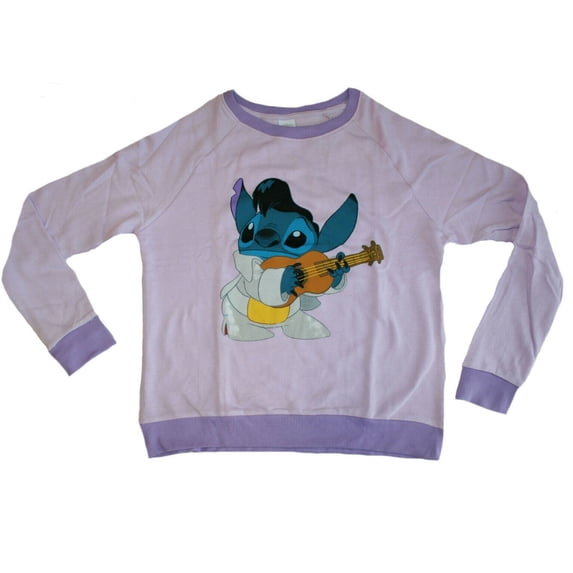 Lilo & Stitch Elvis Junior Women's Lightweight Sweatshirt (Medium)
