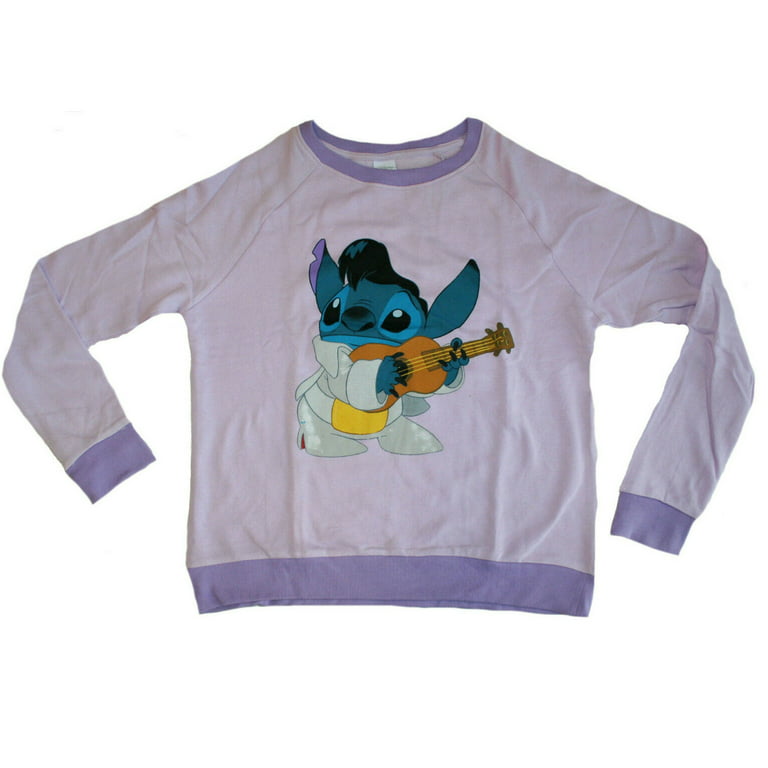 Lilo & Stitch Elvis Junior Women's Lightweight Sweatshirt (XL) 