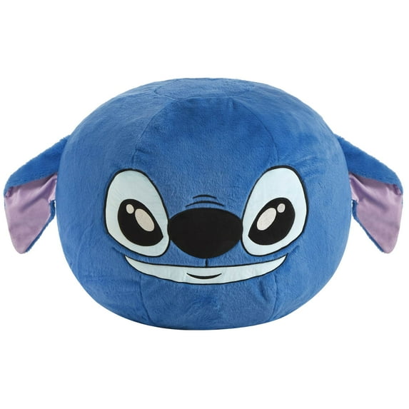 Disney Lilo & Stitch Kids' Figural Compressed Foam Chair, 24" x 24", for Ages 3 and Up