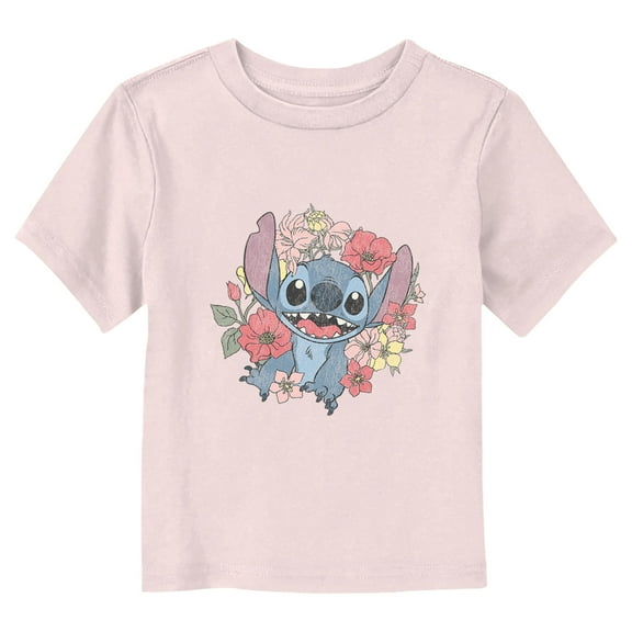 Lilo & Stitch Floral Alien  Graphic T-Shirt
