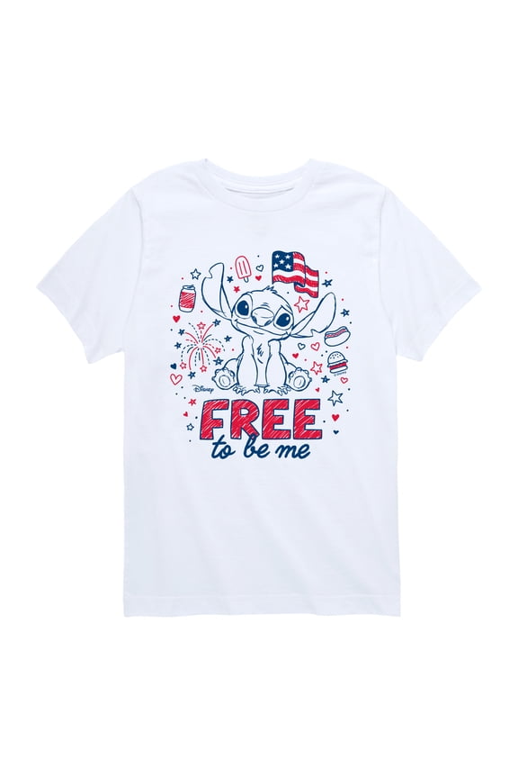 - Free To Be Me - Youth Boys Short Sleeve Graphic T-Shirt