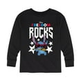 thumbnail image 1 of Lilo & Stitch - Freedom Rocks - Youth Long Sleeve Graphic T-Shirt, 1 of 5