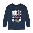thumbnail image 1 of Lilo & Stitch - Freedom Rocks - Youth Long Sleeve Graphic T-Shirt, 1 of 5