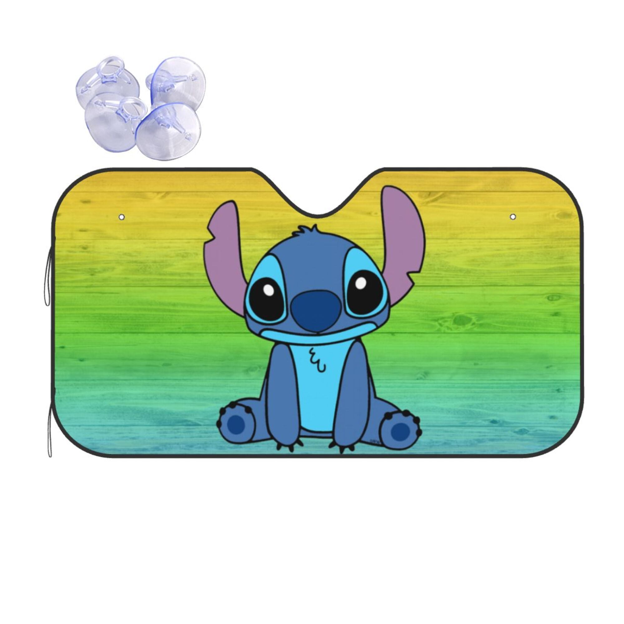 Lilo & Stitch Front Windshield Sun Shade For Car, Stitch Car Sun Shade