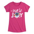 thumbnail image 1 of Lilo & Stitch - Full Of Joy - Girls Fitted Short Sleeve Tee, 1 of 5