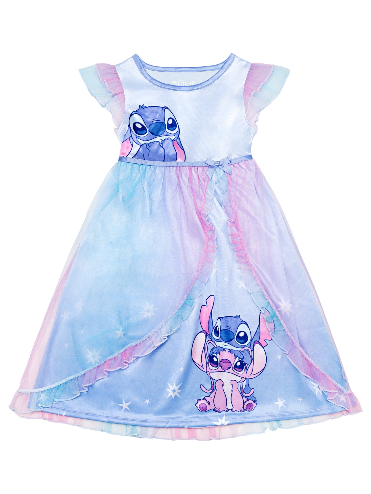 Lilo & Stitch Girls Fantasy Gown, Sizes 4-12 - Walmart.com