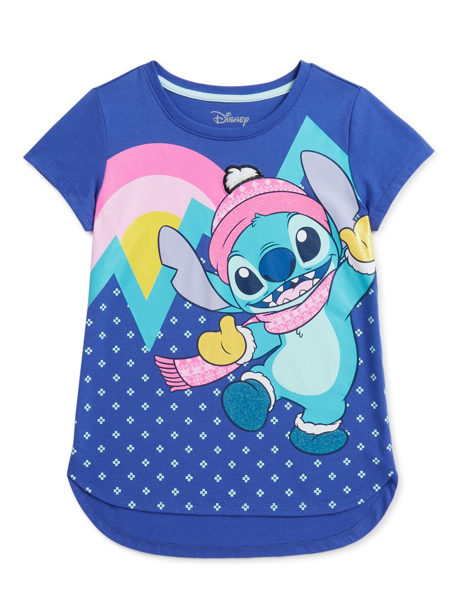 Disney's Lilo & Stitch Girls 7-16 & Plus Size Fun Stitch Graphic Tee