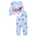 thumbnail image 1 of Lilo & Stitch Girls Holiday Long Sleeve Top and Pants Snug Fit Pajama Set, 2-Piece, Sizes 4-10, 1 of 3