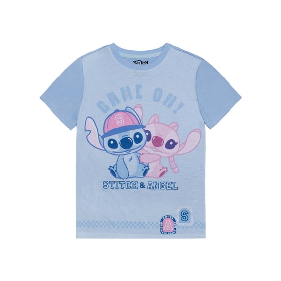 Lilo & Stitch Girls Short Sleeve Nightgown, Sizes 4-12