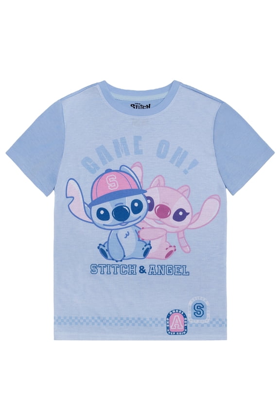 Lilo & Stitch Girls Short Sleeve Nightgown, Sizes 4-12