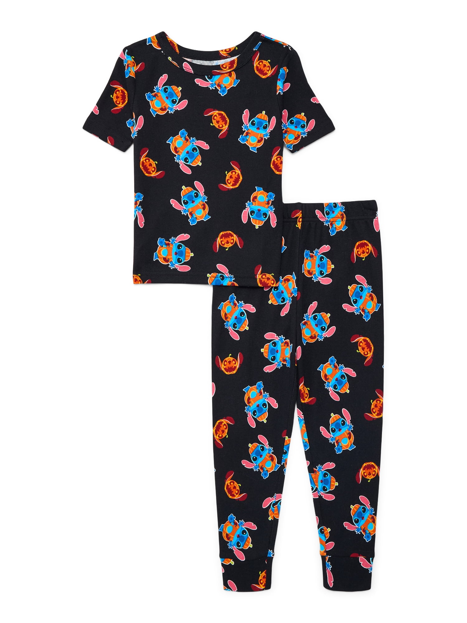License Halloween Kids Short Sleeve and Pant Pajama Set, Sizes 4-10