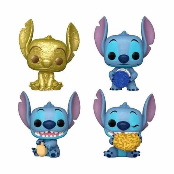 Lilo & Stitch Hanukkah Pocket Pop! Mini-Figure Dreidel 4-Pack Set